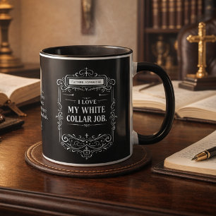 Caneca Religiosa Padre Católico Colarín Clero Negr