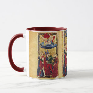 CANECA RENASCIMENTO ANTIGO TAROTS, MONOGRAMA DA GEMA DOS
