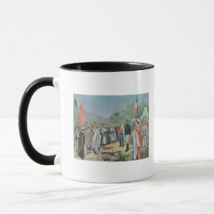 Caneca Rendição recebida Lyautey do general do rebelde