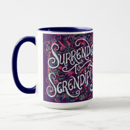 Caneca Rendir-se à Serendipidade