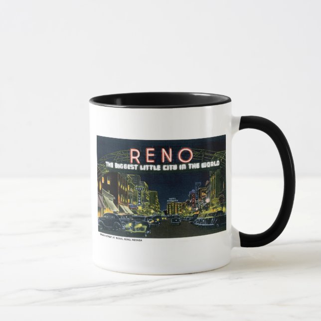 Caneca Reno retro (Direita)