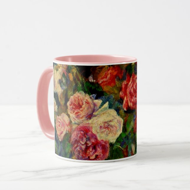 Caneca Renoir - Rosas (Frente Esquerda)