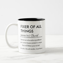 Caneca Reparador Personalizado e Divertido de Todas as Co