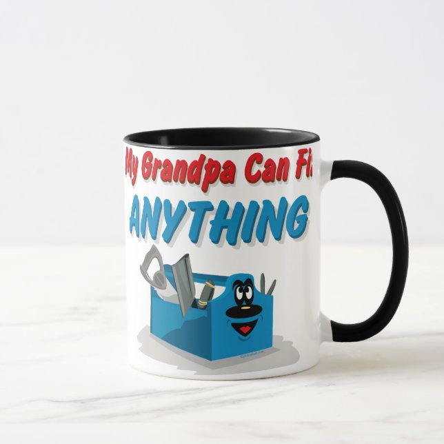 Caneca Reparo qualquer coisa vovô (Direita)