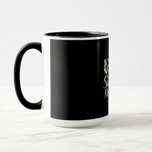Caneca Repetição de surf no modo de dormir (Esquerda)