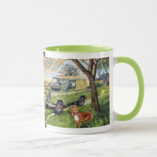 Caneca repetida da campainha do design da
