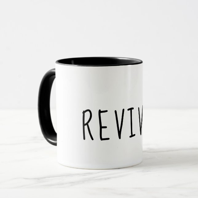 Caneca Repor Texto (Frente Esquerda)