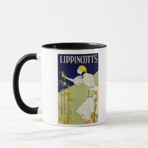 Caneca Reprodução da propaganda de poster 'um Lippincott