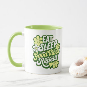 Caneca Reproduza boas vibrações no modo de latência