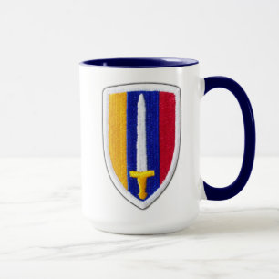 Caneca República do exército de veterinários dos