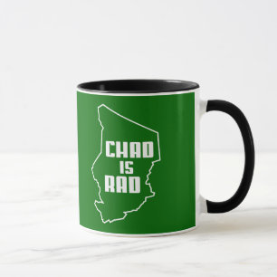 Caneca República do Tchad é esboço do Rad
