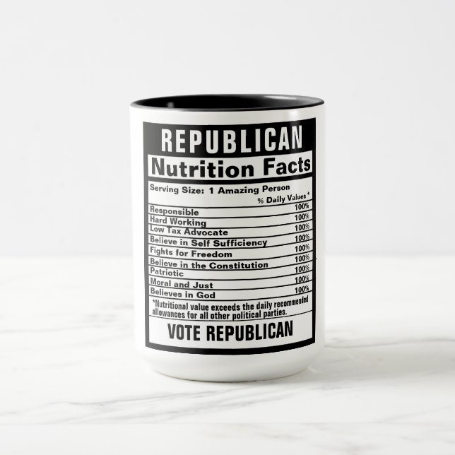 Caneca Republicano Funny Gift Mug (Centro)