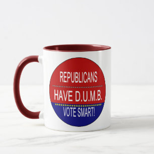 Caneca Republicanos têm café DUMB
