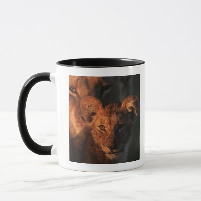 Caneca Reserva dos animais selvagens de Moremi, Botswana (Esquerda)