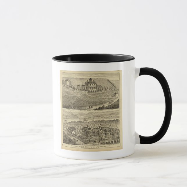 Caneca Residência de Andrew Lindsey Glenfield (Direita)