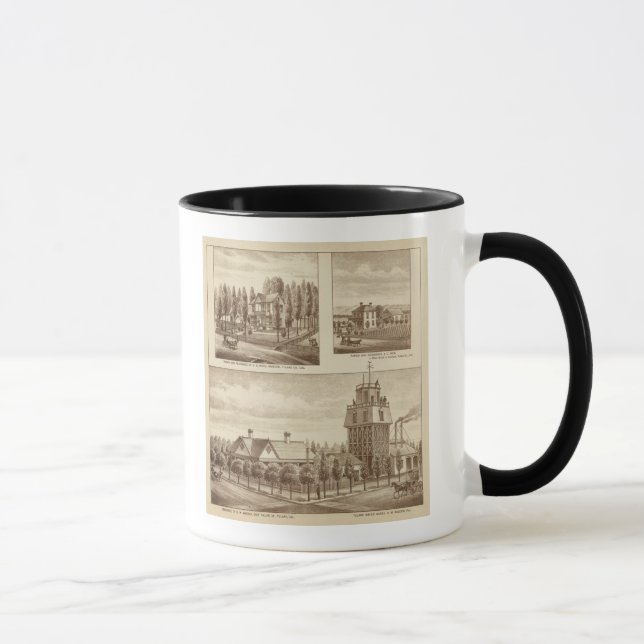 Caneca Residência de Madden, Obras de Água (Direita)