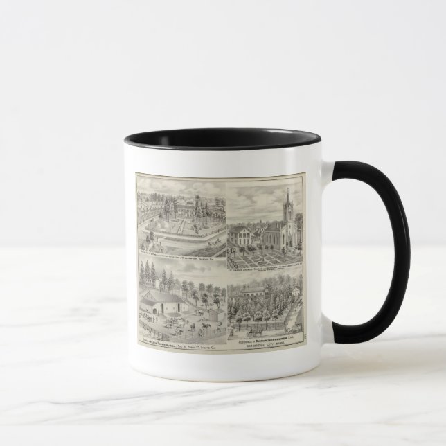 Caneca Residência de Milton Thornburgh Fayette Co (Direita)