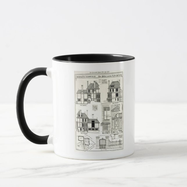 Caneca Residência Sunnycote da joia, Hampstead, (Esquerda)