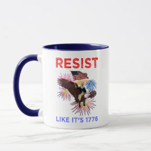 Caneca Resista Como Se Fosse 1776