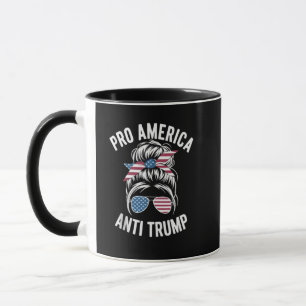 Caneca Resistência ao Sinalizador Anti-Trump Americano Pr