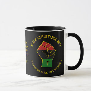 Caneca Resistência do MÊS à HISTÓRIA NEGRA 2023