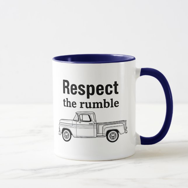 Caneca Respect The Rumble  (Direita)