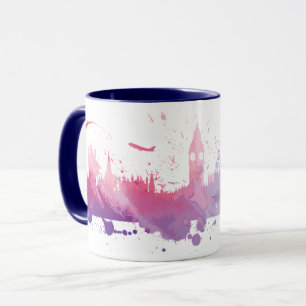 Caneca Respingo da skyline de Londres Inglaterra