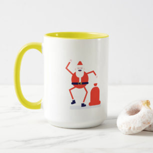 Caneca RESSACA CHOCO copo combinando papai noel piada