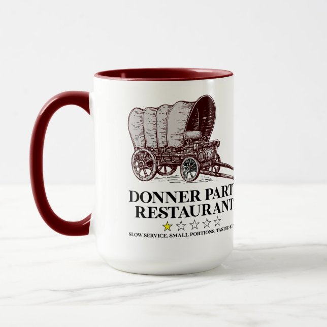 Caneca Restaurante Donner Party (Esquerda)