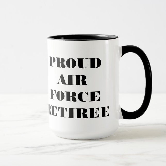 Caneca Retimento da Força Aérea de Mug (Direita)