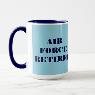 Caneca Retiree da Força Aérea Mug