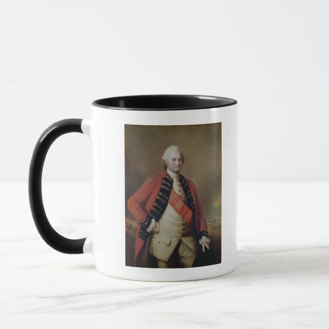 Caneca Retrato Baron Clive de Robert Clive do ø, 1773 (Esquerda)