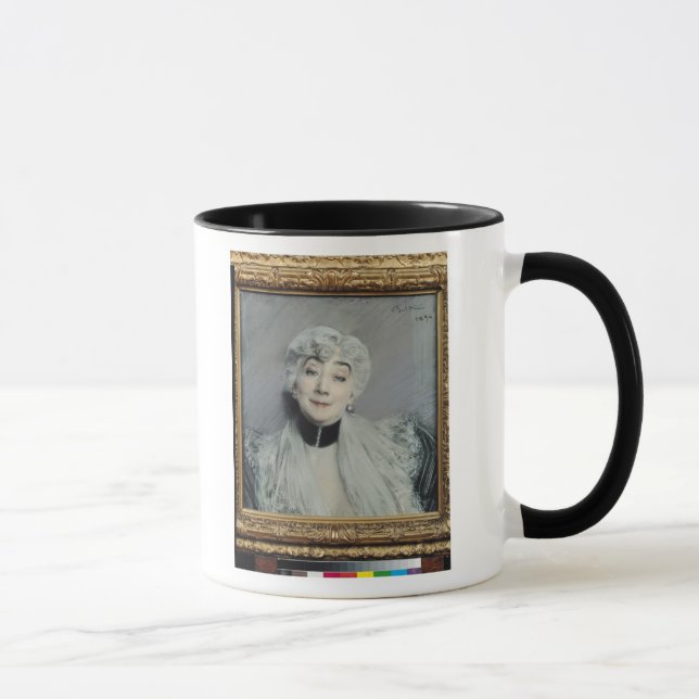 Caneca Retrato da Condessa de Martel de Janville (Direita)