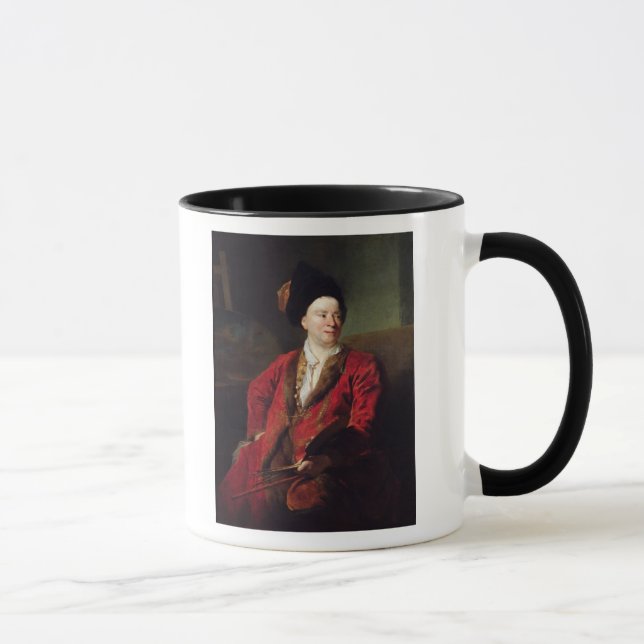 Caneca Retrato da floresta 1704 de Jean Baptiste (Direita)