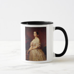 Caneca Retrato da imperatriz Eugenie 1854