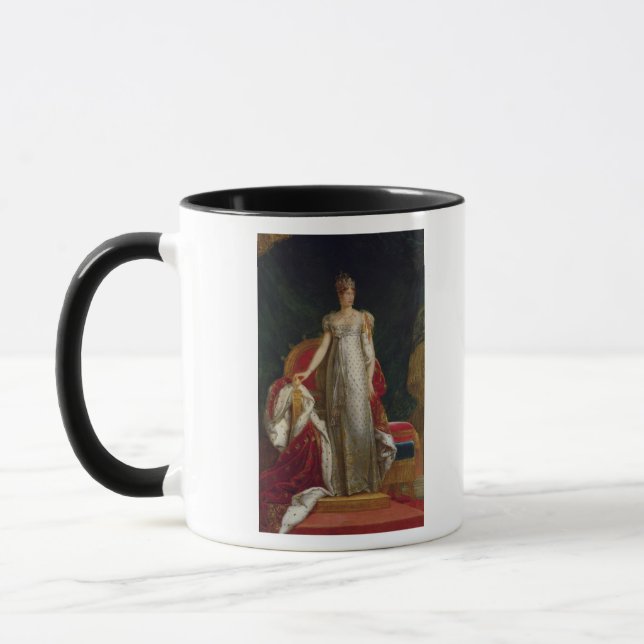 Caneca Retrato da imperatriz Marie Louise de France (Esquerda)