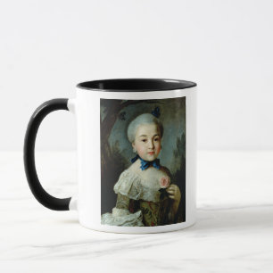 Caneca Retrato da princesa Charlotte Sophia