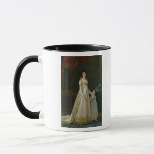 Caneca Retrato da rainha da salva moscatável de