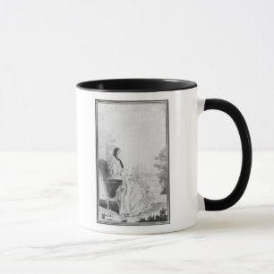 Caneca Retrato da senhora du Deffand, 1760
