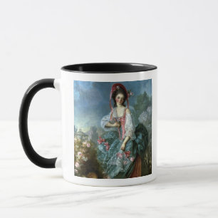 Caneca Retrato da senhorita Guimard como Terpsichore, c