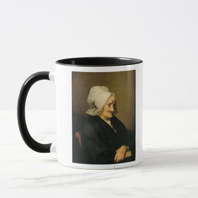 Caneca Retrato da viúva Roumy (Esquerda)