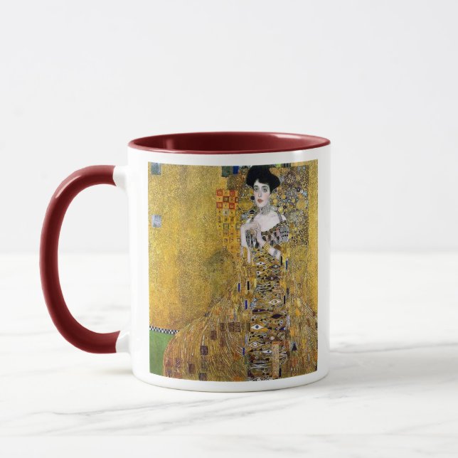 Caneca Retrato de Adele Bloch-Bauer de Gustav Klimt (Esquerda)