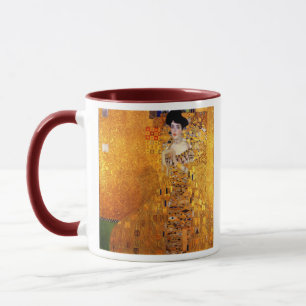 Caneca Retrato de Adele Bloch-Bauer por Gustavo Klimt