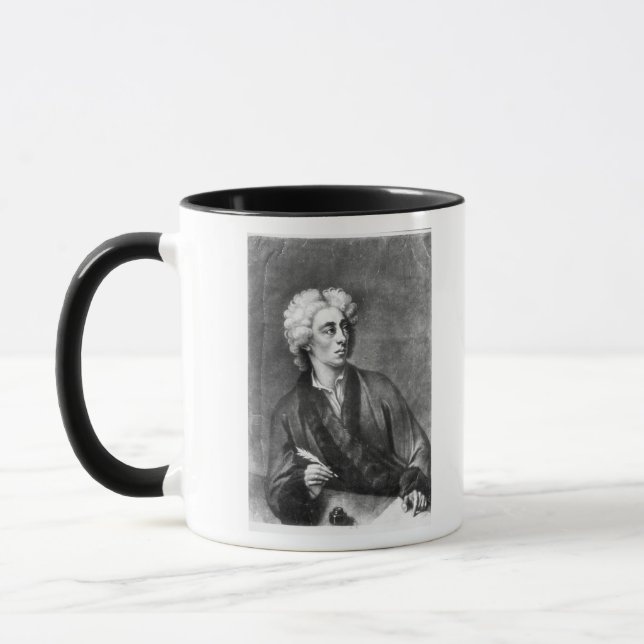 Caneca Retrato de Alexander Pope (Esquerda)
