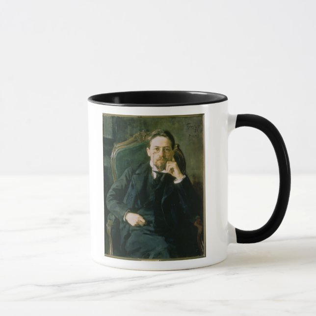 Caneca Retrato de Anton Pavlovich Chekhov, 1898 (Direita)