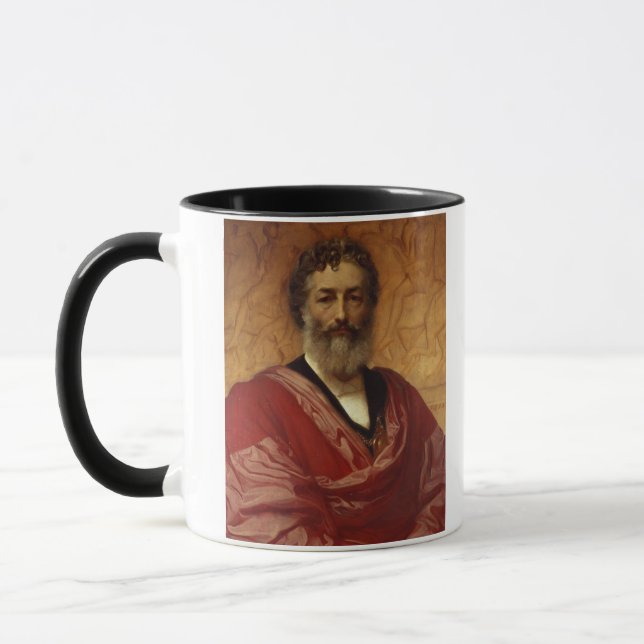 Caneca Retrato de auto, 1880 (óleo em canvas) (Esquerda)
