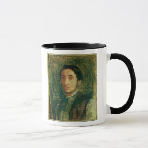 Caneca Retrato de auto de Edgar Degas como um homem
