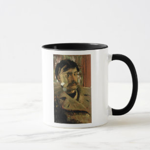 Caneca Retrato de auto de James Tissot , c.1865