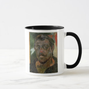 Caneca Retrato de auto de Paul Gauguin  , c.1890-93