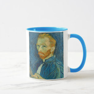 Caneca Retrato de auto de Vincent van Gogh  , 1889